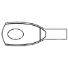 1/4"-20 Eye Couplings Zinc (100/Pkg.)