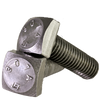 5/8"-11 x 1-3/4" Fully Threaded A307 Grade A Square Head Bolt Zinc Cr+3 (300/Bulk Pkg.)