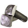 3/8"-16 x 5-1/2" Partially Threaded Square Head Bolt HDG (250/Bulk Pkg.)