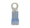 16-14 AWG Nylon Insulated 1/4" Stud Slim Ring Terminal (1,000/Bulk Pkg.)