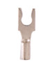 22-18 AWG Non-Insulated #8 Snap Spade Terminal - Butted Seam