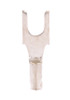 16-14 AWG Non-Insulated #8 Slim  Block Spade Terminal - Brazed Seam