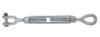 1" x 6" Forged Turnbuckles - Hot Dipped Galvanized - Eye/Jaw (2/Pkg)