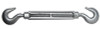 7/8" x 18" Forged Turnbuckles - Hot Dipped Galvanized - Hook/Hook (4/Pkg)