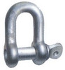 3/8" x 7/16" Screw Pin Chain Shackles, Hot Dipped Galvanized (85/Pkg)