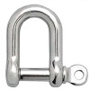3/16" x 1/4" Screw Pin Chain Shackles, 304 Stainless Steel (20/Pkg.)