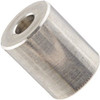 1/4" OD x 1/4" L x #6 Hole Aluminum Round Spacer (500/Pkg.)