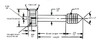 #8-32 x 2" Captive Panel Screws, Type 1, Stainless Steel (25/Pkg.)