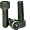 1/4"-28 x 1/2" Fully Threaded Socket Head Cap Screws Fine Alloy Thermal Black Oxide (100/Pkg.)