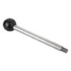 Kipp M12 Gear Lever, Stainless Steel, Style A, 125 mm Length (Qty. 1), K0179.1214X125