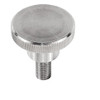 Kipp 1/4"-20x16 Knurled Thumb Screw, Stainless Steel, DIN 464 (10/Pkg.), K0140.A22X16