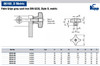 Kipp 20 mm Hole Diameter, 100 mm Diameter, Palm Grip Knob, Gray Cast Iron, DIN 6335, Style D (Qty. 1), K0147.420