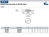 Kipp 16 mm Inside Diameter, 80 mm Diameter, Star Grip Knob, Aluminum, Polished, Style C (Qty. 1), K0149.380162