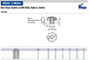 Kipp 5 mm Inside Diameter, 25 mm Diameter, Star Grip Knob, Plastic without Bushing, Style G-Black (10/Pkg.), K0155.305