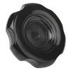 Kipp 1/2"-13 Inside Diameter, 83 mm Diameter, Six Lobe Knob, Duroplast, Tapped Hole (1/Pkg.), K0184.831A5