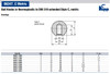 Kipp M4 Inside Diameter, 16 mm Diameter, Ball Knob DIN 319, Plastic, Style C (1/Pkg.), K0158.11604