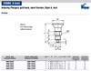 Kipp 3/8"-24 Indexing Plunger with Pull Knob, Steel, Sort Version, Locking Pin Hardened - Style A (Qty. 1), K0631.5105AL