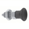 Kipp 3/4"-10 Indexing Plunger with Pull Knob, Stainless Steel, Extended Locking Pin Not Hardened - Style B (Qty. 1), K0630.212410A7