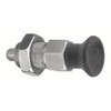 Kipp M20x1.5 (78 mm Length) Indexing Plunger with Pull Knob, Stainless Steel, Locking Pin Not Hardened - Style D (Qty. 1), K0338.14412