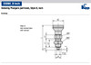 Kipp 5/8"-11 Indexing Plunger with Grooved Pull Knob, Stainless Steel, Locking Pin Hardened - Style B (Qty. 1), K0339.02308A6