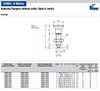 Kipp M12x1.5 Indexing Plunger without Collar, Stainless Steel, Locking Pin Hardened - Style H (1/Pkg.), K0343.02206