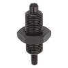 Kipp 5/8"-11 Indexing Plunger with Threaded Pin, Without Collar, Steel, Locking Pin Hardened - Style K (1/Pkg.), K0345.2308A6