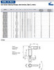 Kipp 1/2"-20 Cam Action Indexing Plunger, 6 mm (D), Steel, Style C (1/Pkg.), K0348.0606AM