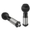 Kipp 10 mm (D) Precision Indexing Plunger w/ Tapered Support, Type A - Standard (Qty. 1), K0359.010