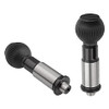 Kipp 20 mm (D) Precision Indexing Plunger w/ Tapered Support, Type B - Locking (1/Pkg), K0359.120