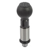 Kipp 10 mm (D) Precision Indexing Plunger w/ Cylindrical Support, Type A - Standard (1/Pkg), K0361.010