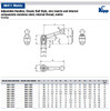 Kipp M12 Adjustable Handle, Classic Ball Style, Zinc/Stainless Steel, Internal Thread, Silver Metallic, Size 4 (Qty. 1), K0117.4123