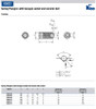 Kipp M8 Spring Plungers with Hexagon Socket and Ceramic Ball, Stainless Steel (Qty. 1), K0610.08