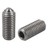 Kipp 5/16"-18 Spring Plungers, Ball Style, Hexagon Socket, Stainless Steel, Standard End Pressure (Qty. 1), K0316.A3