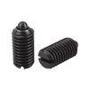 Kipp 1/4"-20 Spring Plungers, Pin Style, Slotted, Steel, Standard End Pressure (10/Pkg.), K0313.A2