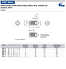 Kipp M6 Spring Plungers, LONG-LOK, Pin Style, Slotted, Steel, Standard End Pressure (10/Pkg.), K0323.06