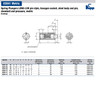 Kipp M6 Spring Plungers, LONG-LOK, Pin Style, Hexagon Socket, Steel, Standard End Pressure (10/Pkg.), K0327.06