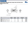 Kipp M12 Spring Plungers, LONG-LOK, Pin Style, Hexagon Socket, Steel, Light End Pressure (5/Pkg.), K0327.112