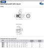 Kipp 5 mm Spring Plungers, Push Fit with O-Ring Seal, Stainless Steel (Qty. 1), K0582.05