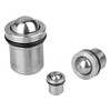 Kipp 14 mm Spring Plungers, Push Fit with O-Ring Seal, Stainless Steel (1/Pkg.), K0582.14