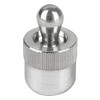 Kipp 7/16"x5x50N Lateral Spring Plunger without Seal, Steel Pressure Pin and Spring (1/Pkg.), K0368.21056CU