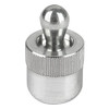 Kipp 7/16"x6x75N Lateral Spring Plunger without Seal, Steel Pressure Pin and Spring (1/Pkg.), K0368.21066CU