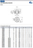 Kipp M15x1.0 Dia Level-Compensating Bolt for M6 Screw, Stainless Steel (Qty. 1), K0694.04061