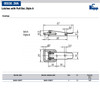 Kipp Latch with Pull Bar, 2.8 mm Borehole, Stainless Steel, Style A (Qty. 1), K0044.1330572