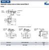 Kipp Adjustable Latch, Screw-on Holes Covered, Stainless Steel, Style A - Standard (1/Pkg.), K0047.1420602