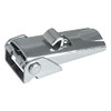 Kipp Adjustable Latch, Screw-on Holes Covered, Stainless Steel, Style B - With Safety Catch (1/Pkg.), K0047.2420602