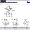 Kipp Adjustable Latch, Screw-on Holes Covered, Stainless Steel, Style C - For Padlock (Qty. 1), K0047.3420602