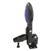 Kipp M6x35 Verticle Toggle Clamp with Safety Interlock, Flat Foot and Adjustable Clamping Spindle (Qty. 1), K0662.006101