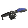 Kipp M8x45 Horizontal Toggle Clamp with Safety Lock, Flat Foot and Adjustable Clamping Spindle (1/Pkg.), K0660.008101