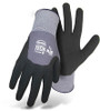 Boss Nylon Knit Glove w/ Sandy Foam Nitrile Coated Palm and 3/4 Back, Size Medium (12 Pair)