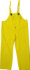 Yellow 35mm PVC Poly Lined 3-Piece Rain Suit, Size: 3XL (3 Suits/Pkg.)